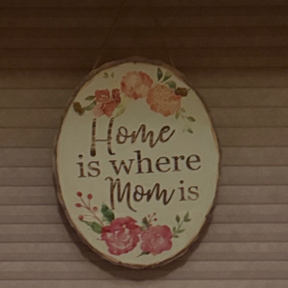 Floral Home Decor Sign